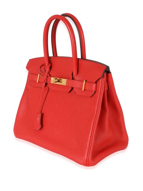 hermes red purse|pre owned hermes.